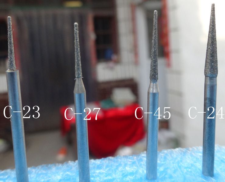 迷你拋光羊毛筆刷筆型刷電鉆電磨刷筆形刷帶柄羊毛磨頭碗型T型