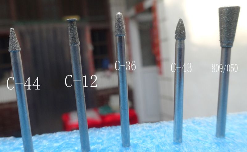 迷你拋光羊毛筆刷筆型刷電鉆電磨刷筆形刷帶柄羊毛磨頭碗型T型